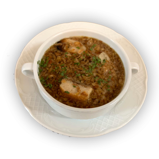 Zwiebelsuppe ( A,L )